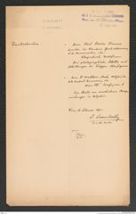 k.k. naturhistorisches Hofmuseum, Intendanzakten 1885-1896 (Hauer), Aktenzahl Z.150/1891, Seite 1